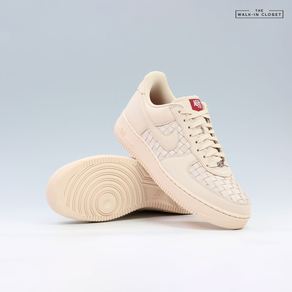 NIKE AIR FORCE 1 RETRO PREMIUM 'SAND DRIFT' MENS SNEAKERS - IV5755-100