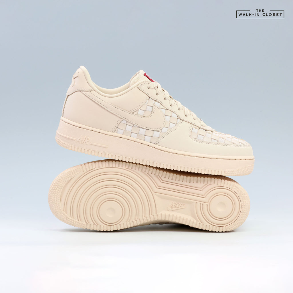NIKE AIR FORCE 1 RETRO PREMIUM 'SAND DRIFT' MENS SNEAKERS - IV5755-100