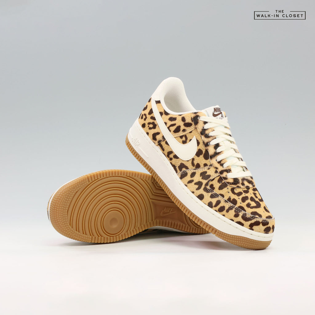 NIKE AIR FORCE 1 'CHEETAH PRINT' WOMENS SNEAKERS - IB7695-200