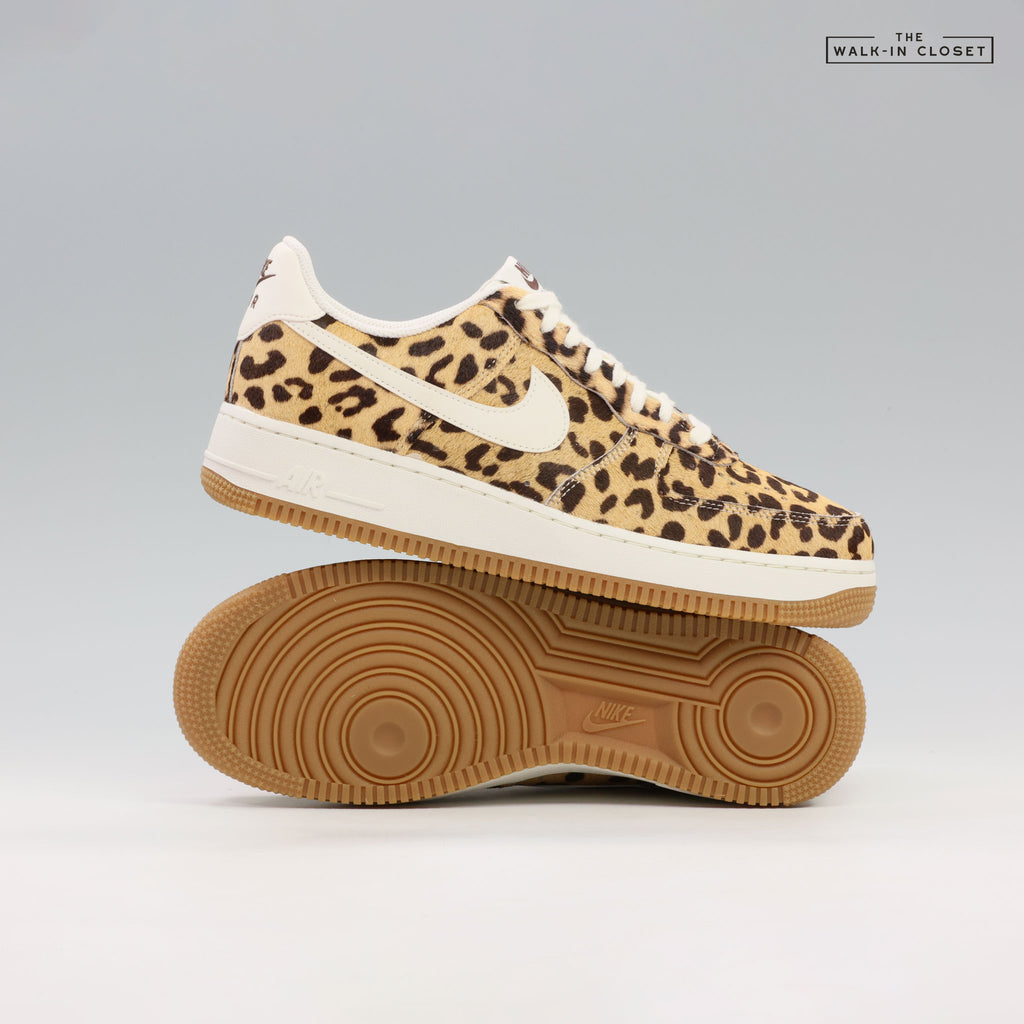 NIKE AIR FORCE 1 'CHEETAH PRINT' WOMENS SNEAKERS - IB7695-200