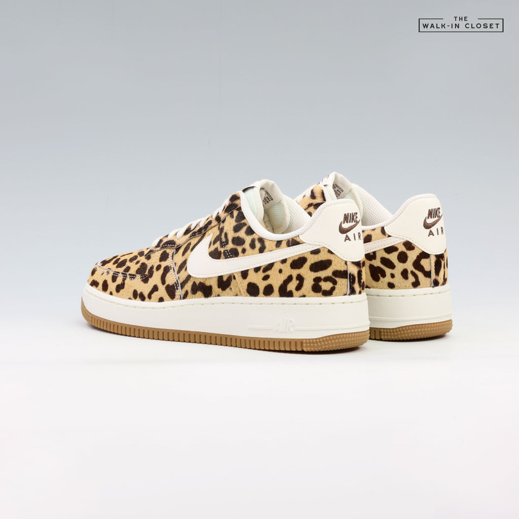 NIKE AIR FORCE 1 'CHEETAH PRINT' WOMENS SNEAKERS - IB7695-200