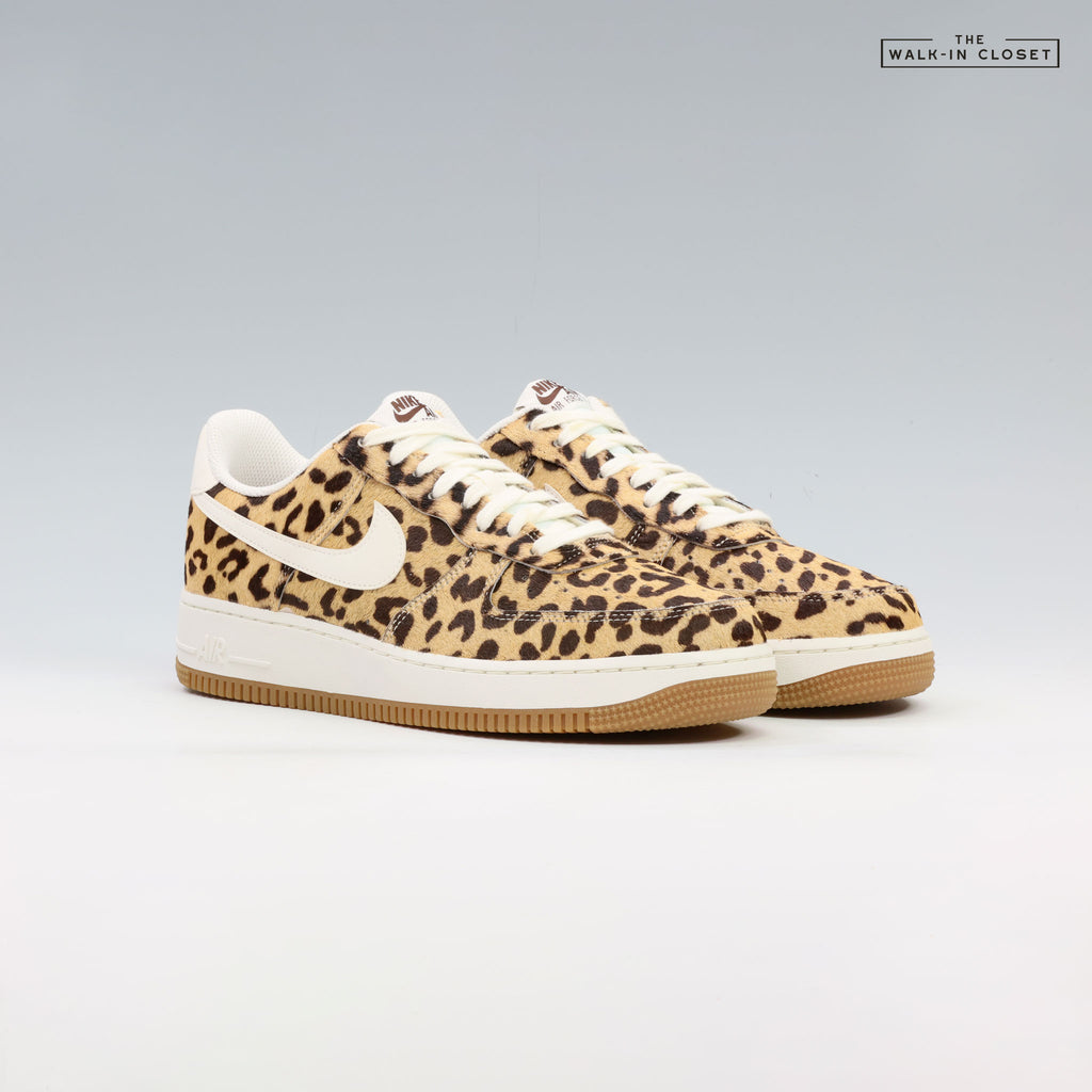 NIKE AIR FORCE 1 'CHEETAH PRINT' WOMENS SNEAKERS - IB7695-200