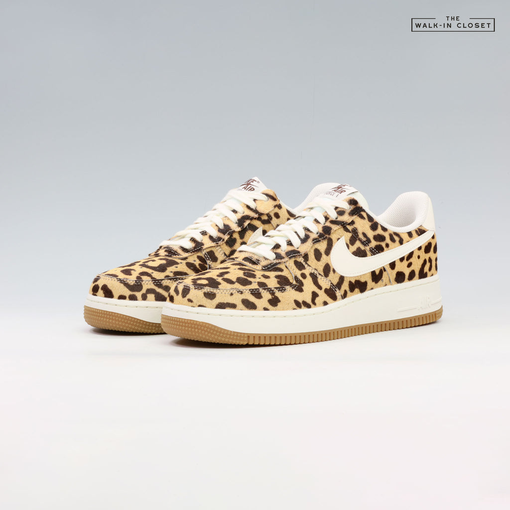 NIKE AIR FORCE 1 'CHEETAH PRINT' WOMENS SNEAKERS - IB7695-200