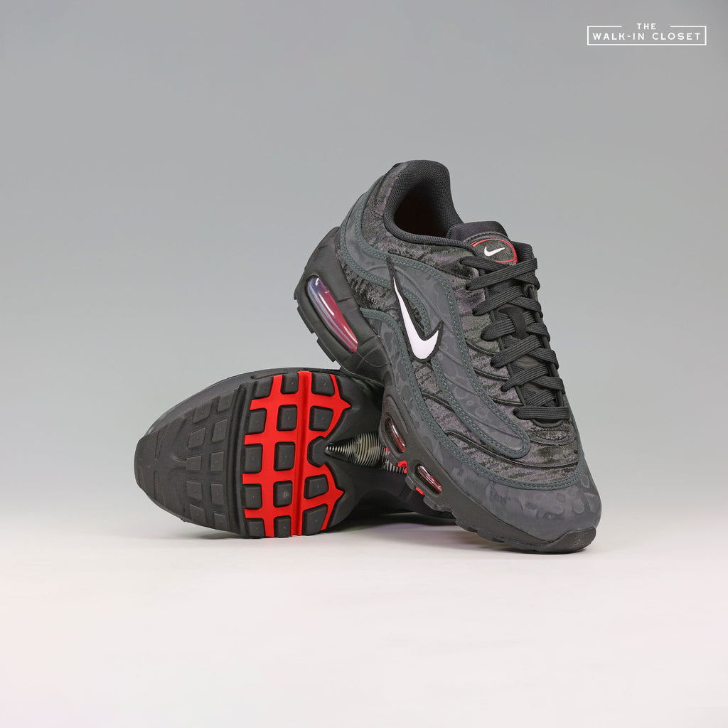 NIKE AIR MAX JOGA BONITO 'BLACK/UNIVERSITY RED' MENS SNEAKERS - IO1753-001