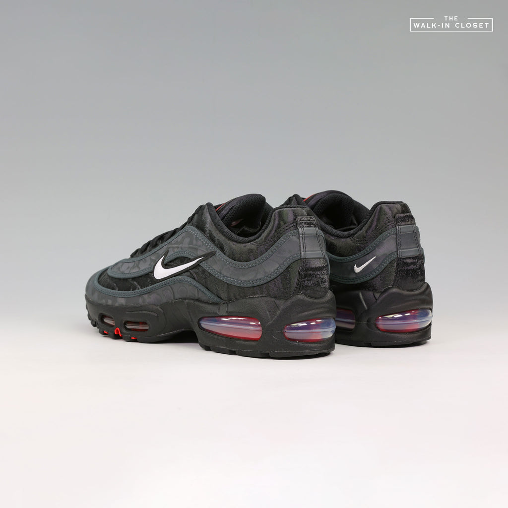 NIKE AIR MAX JOGA BONITO 'BLACK/UNIVERSITY RED' MENS SNEAKERS - IO1753-001