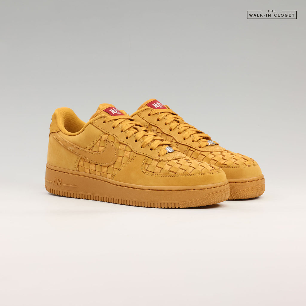 NIKE AIR FORCE 1 RETRO PREMIUM 'WHEAT' MENS SNEAKERS - IV5755-700