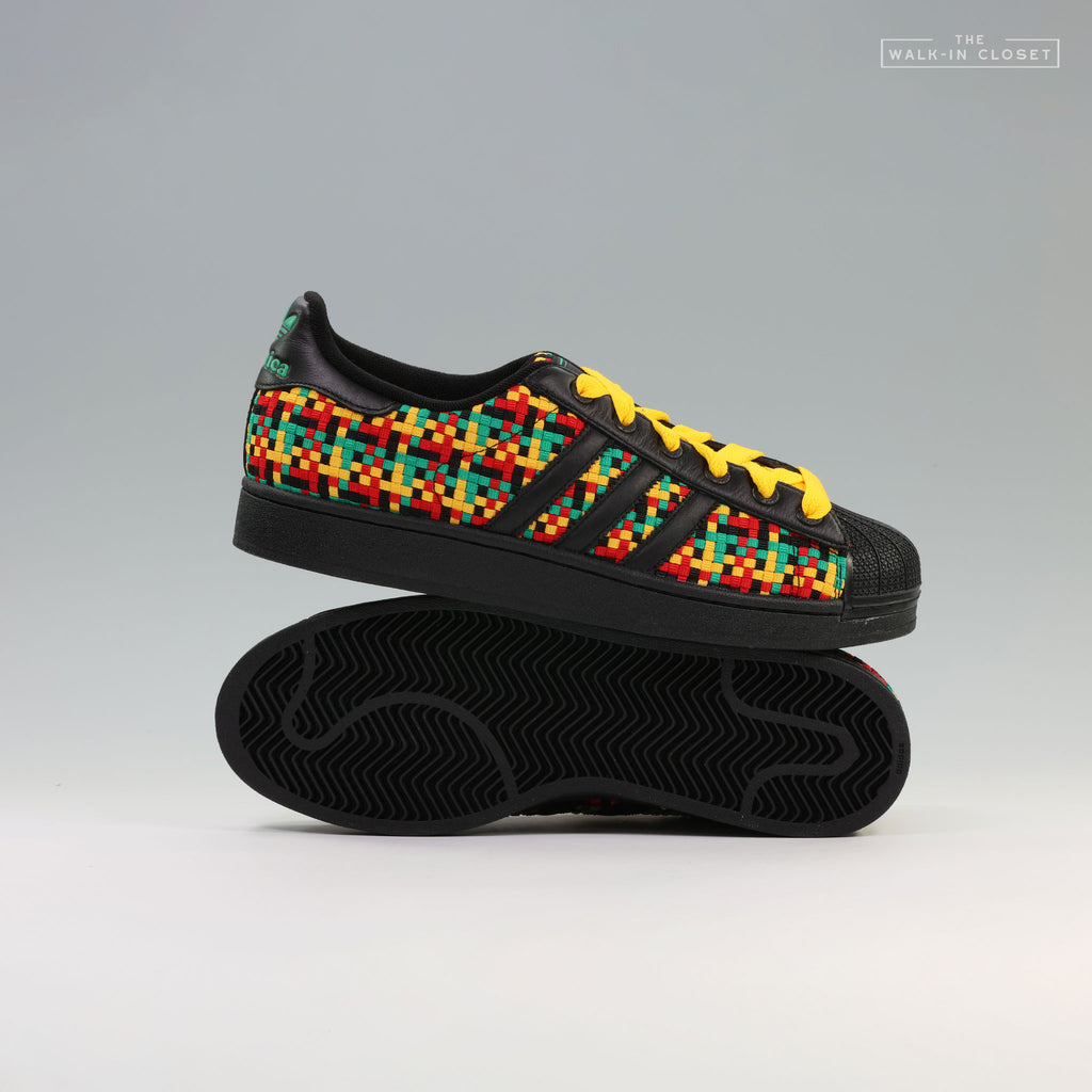 ADIDAS SUPERSTAR II x BOB MARLEY 'JAMAICA' - IH9785 The Walk In Closet ADIDAS SUPERSTAR II x BOB MARLEY 'JAMAICA' - IH9785 The Walk In Closet
