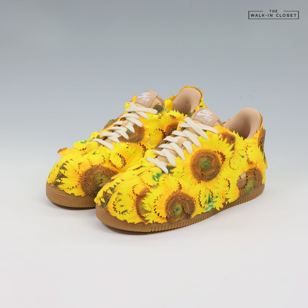 NIKE AIR FORCE 1 '07 LOW 'SUNFLOWER' MENS SNEAKERS - IW1256-299