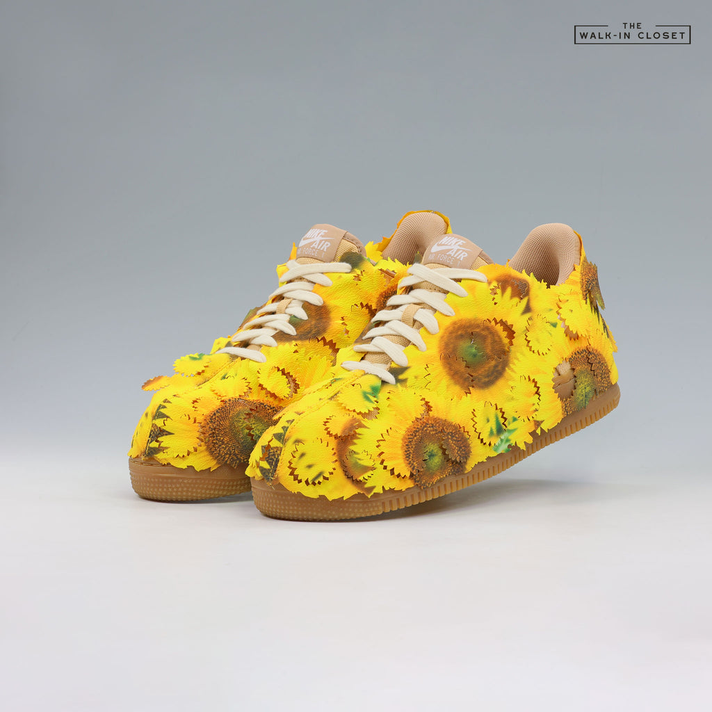 NIKE AIR FORCE 1 '07 LOW 'SUNFLOWER' MENS SNEAKERS - IW1256-299