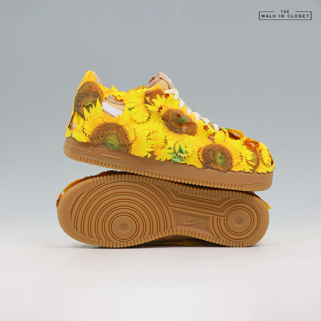 NIKE AIR FORCE 1 '07 LOW 'SUNFLOWER' MENS SNEAKERS - IW1256-299