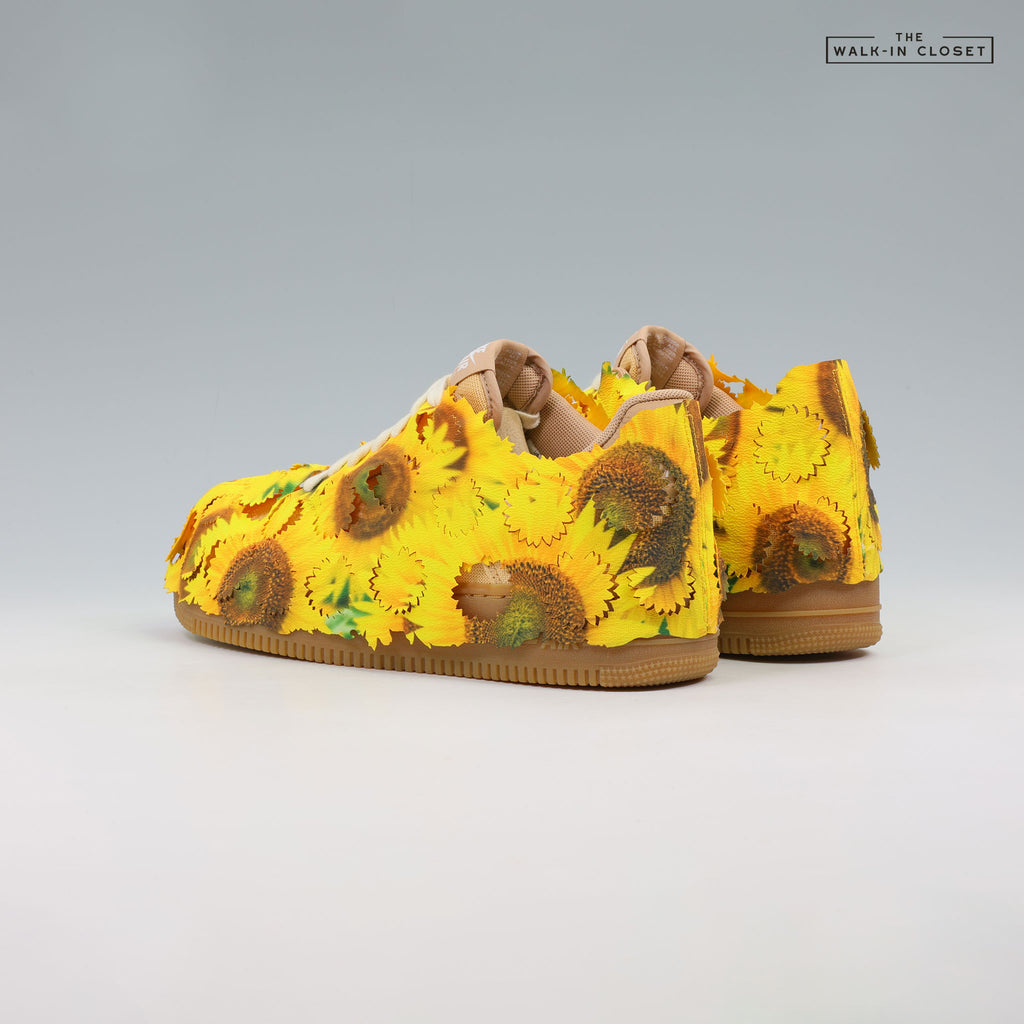 NIKE AIR FORCE 1 '07 LOW 'SUNFLOWER' MENS SNEAKERS - IW1256-299