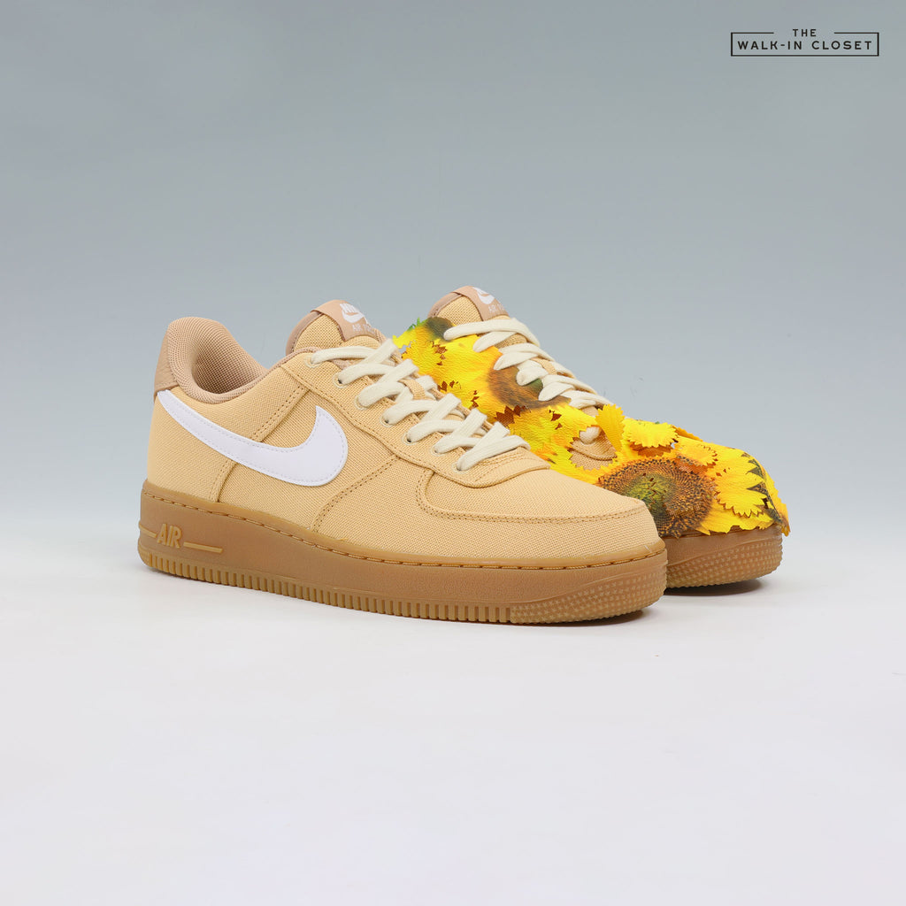 NIKE AIR FORCE 1 '07 LOW 'SUNFLOWER' MENS SNEAKERS - IW1256-299