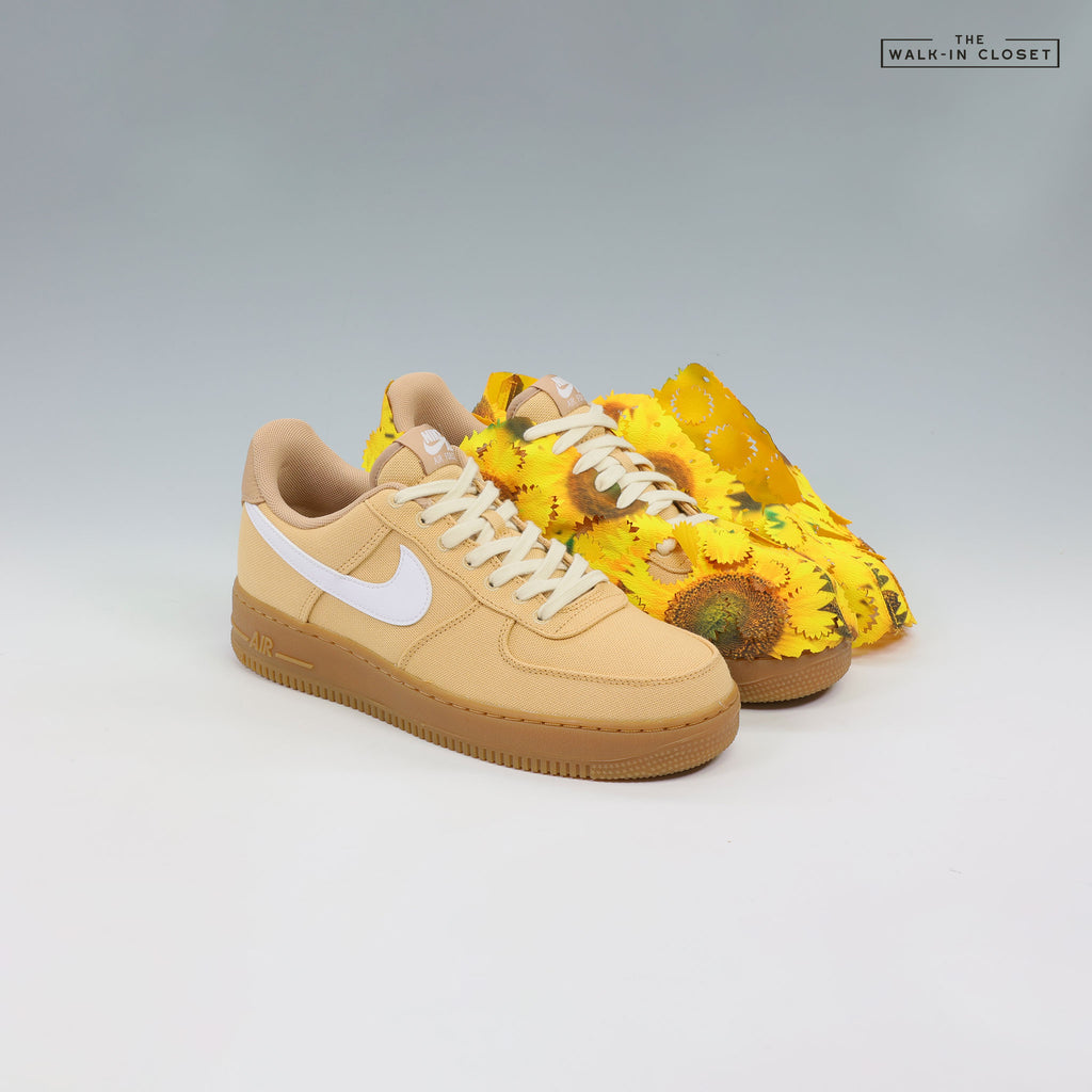 NIKE AIR FORCE 1 '07 LOW 'SUNFLOWER' MENS SNEAKERS - IW1256-299
