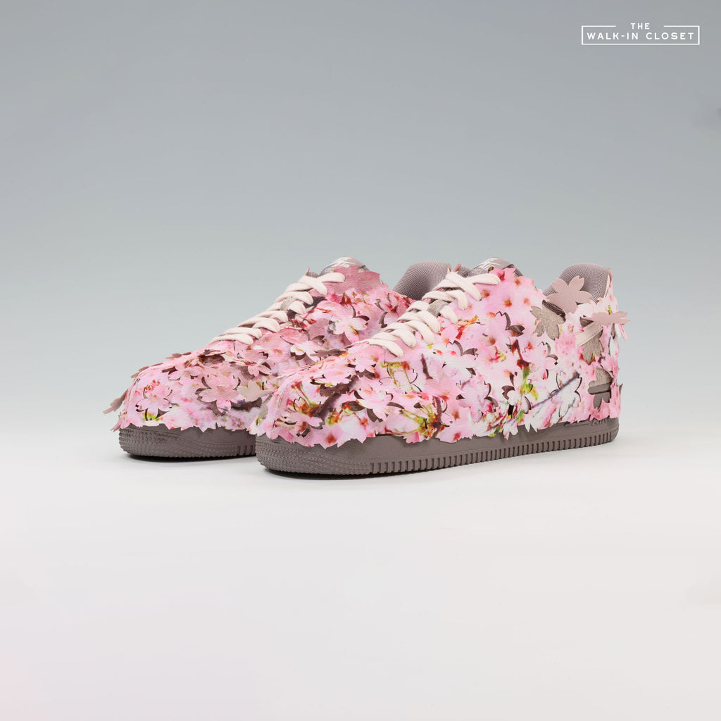 NIKE AIR FORCE 1 '07 PREMIUM 'CHERRY BLOSSOM' MENS SNEAKERS - IQ3472-298