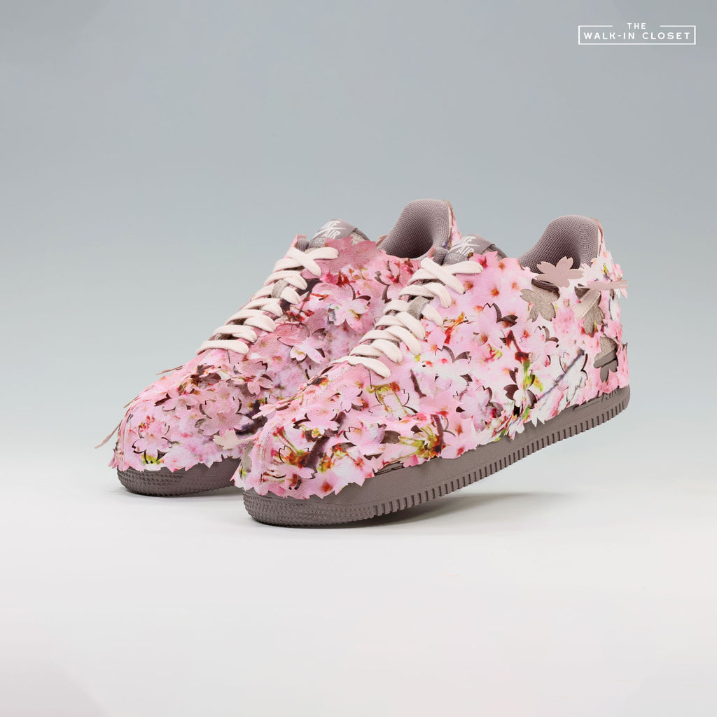 NIKE AIR FORCE 1 '07 PREMIUM 'CHERRY BLOSSOM' MENS SNEAKERS - IQ3472-298