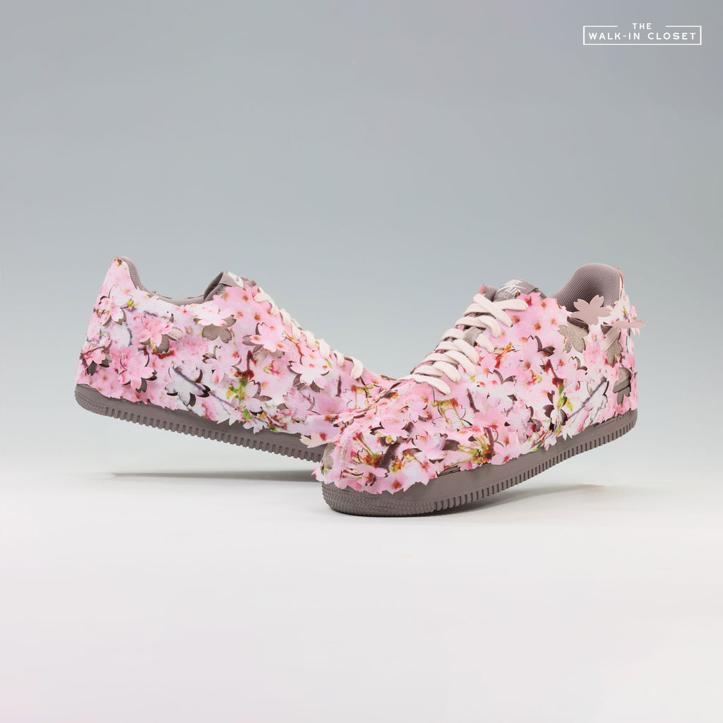 NIKE AIR FORCE 1 '07 PREMIUM 'CHERRY BLOSSOM' MENS SNEAKERS - IQ3472-298