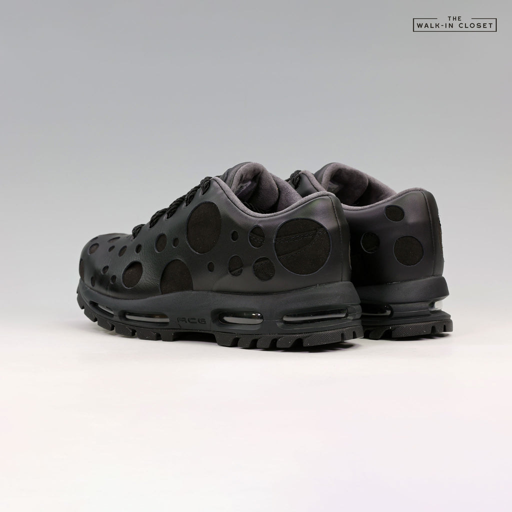 NIKE AIR MAX GOADOME LOW TRIPLE BLACK MENS SNEAKERS -  IR2174-001
