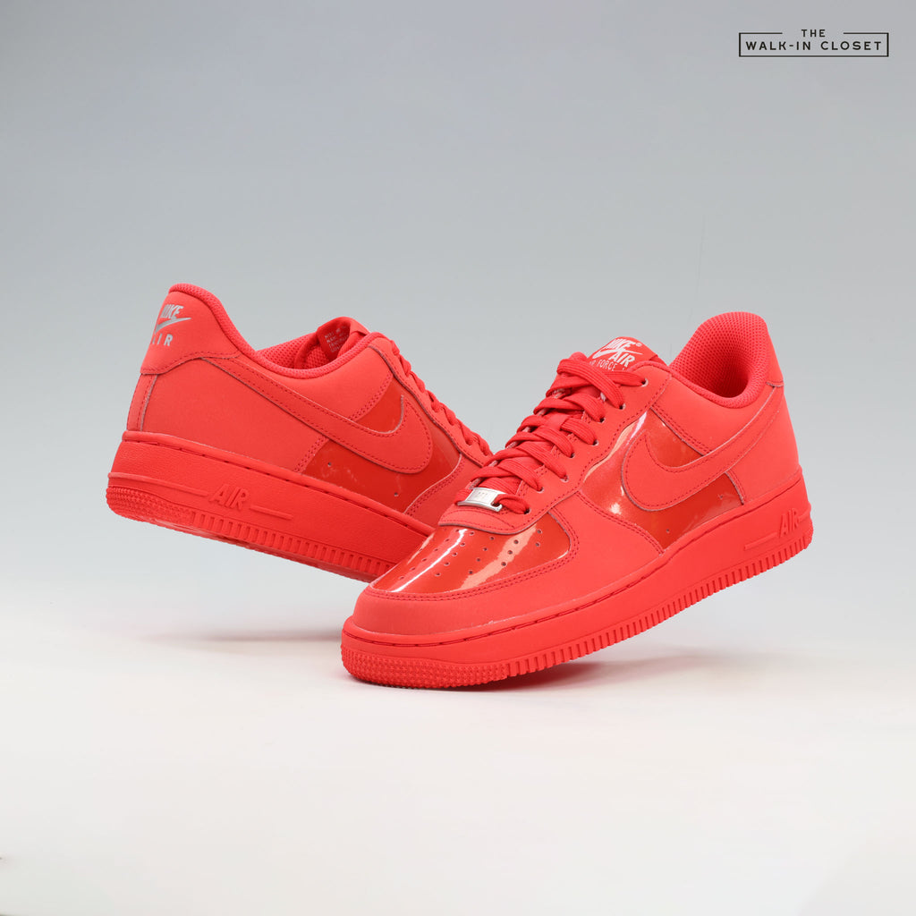 NIKE AIR FORCE 1 SE WOMENS SNEAKERS 'UNIVERSITY RED'  - IV5103-600