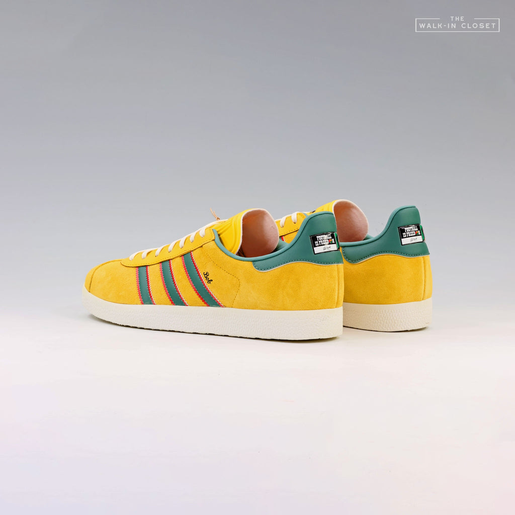ADIDAS GAZELLE JAMAICA X BOB MARLEY MENS SNEAKERS - KJ3532