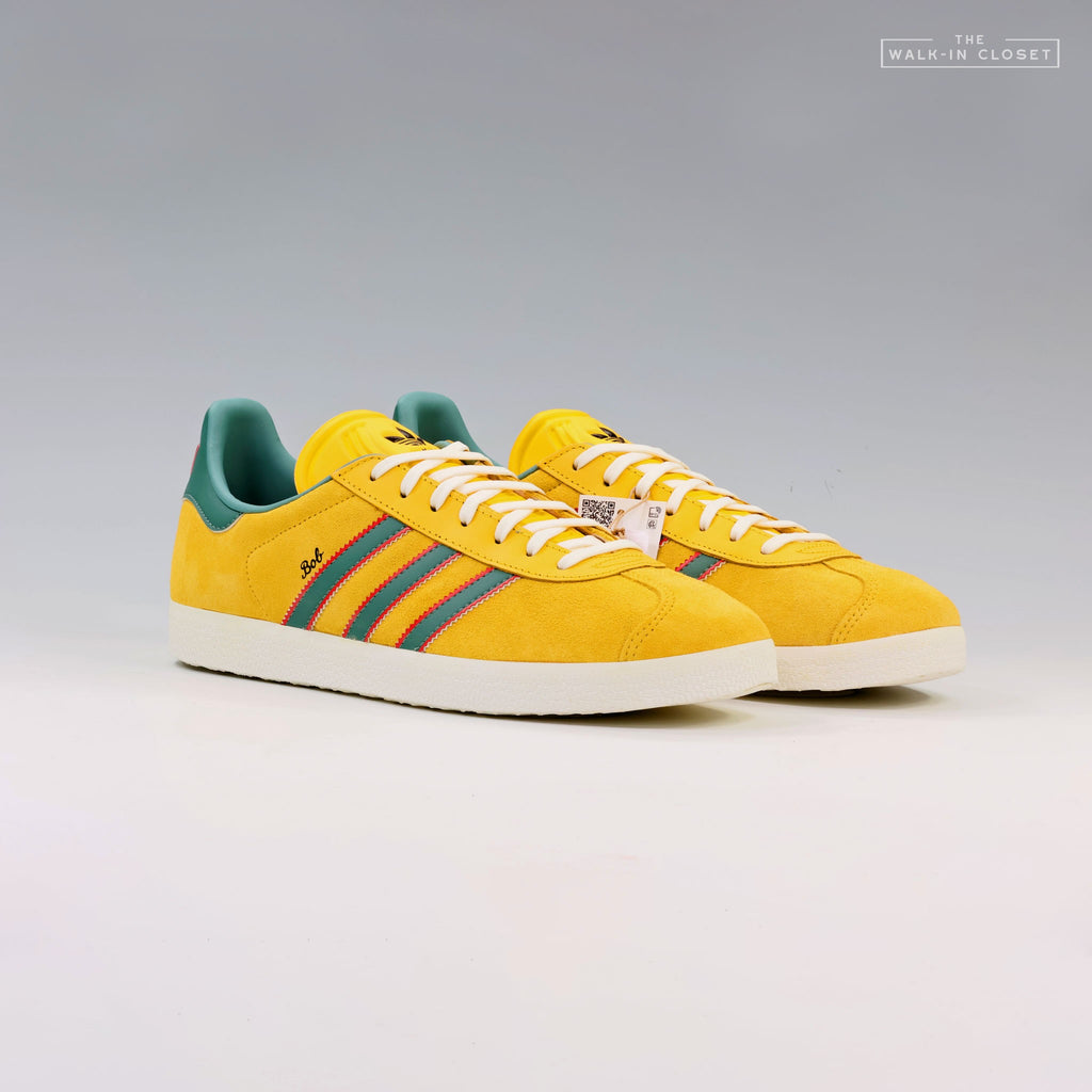 ADIDAS GAZELLE JAMAICA X BOB MARLEY MENS SNEAKERS - KJ3532