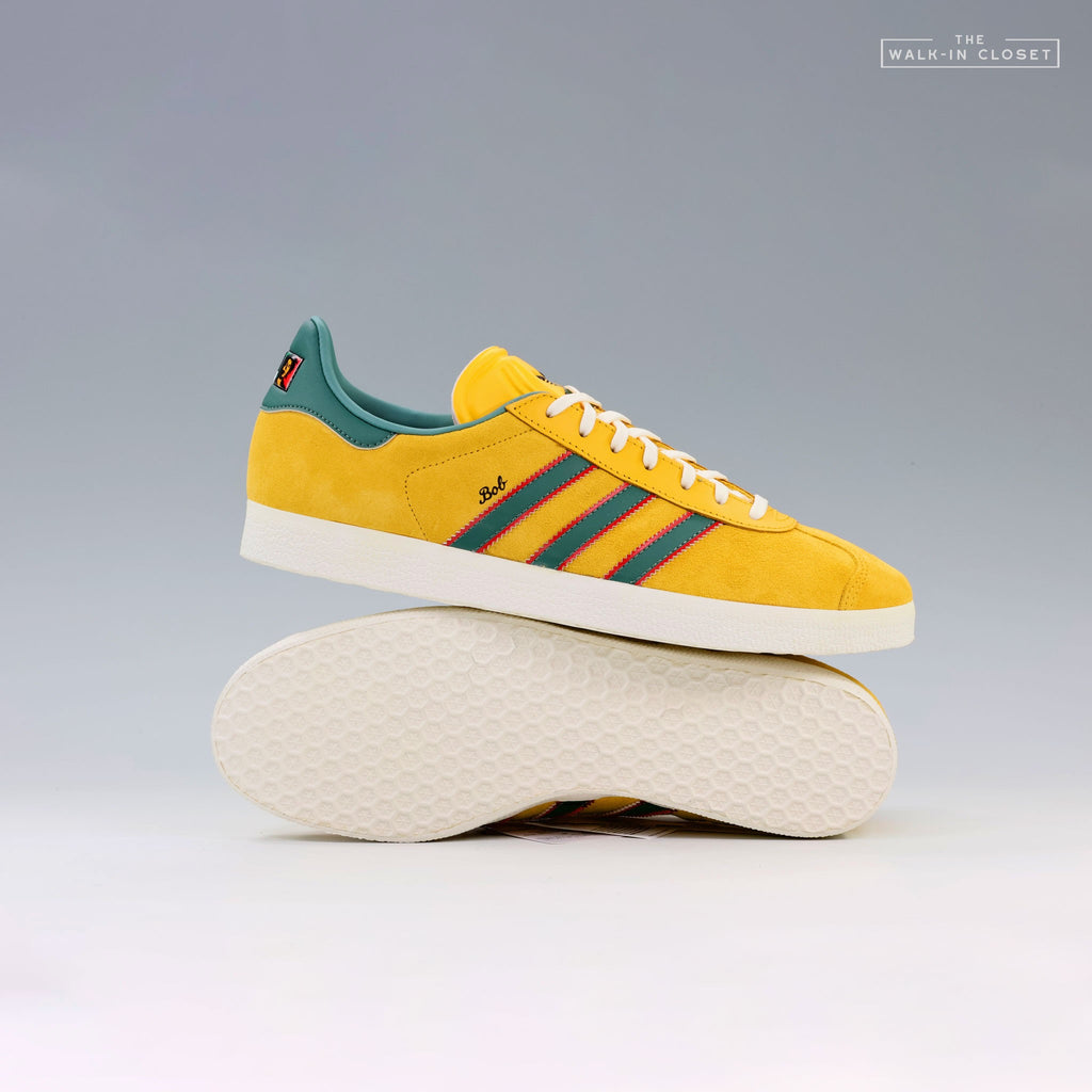 ADIDAS GAZELLE JAMAICA X BOB MARLEY MENS SNEAKERS - KJ3532