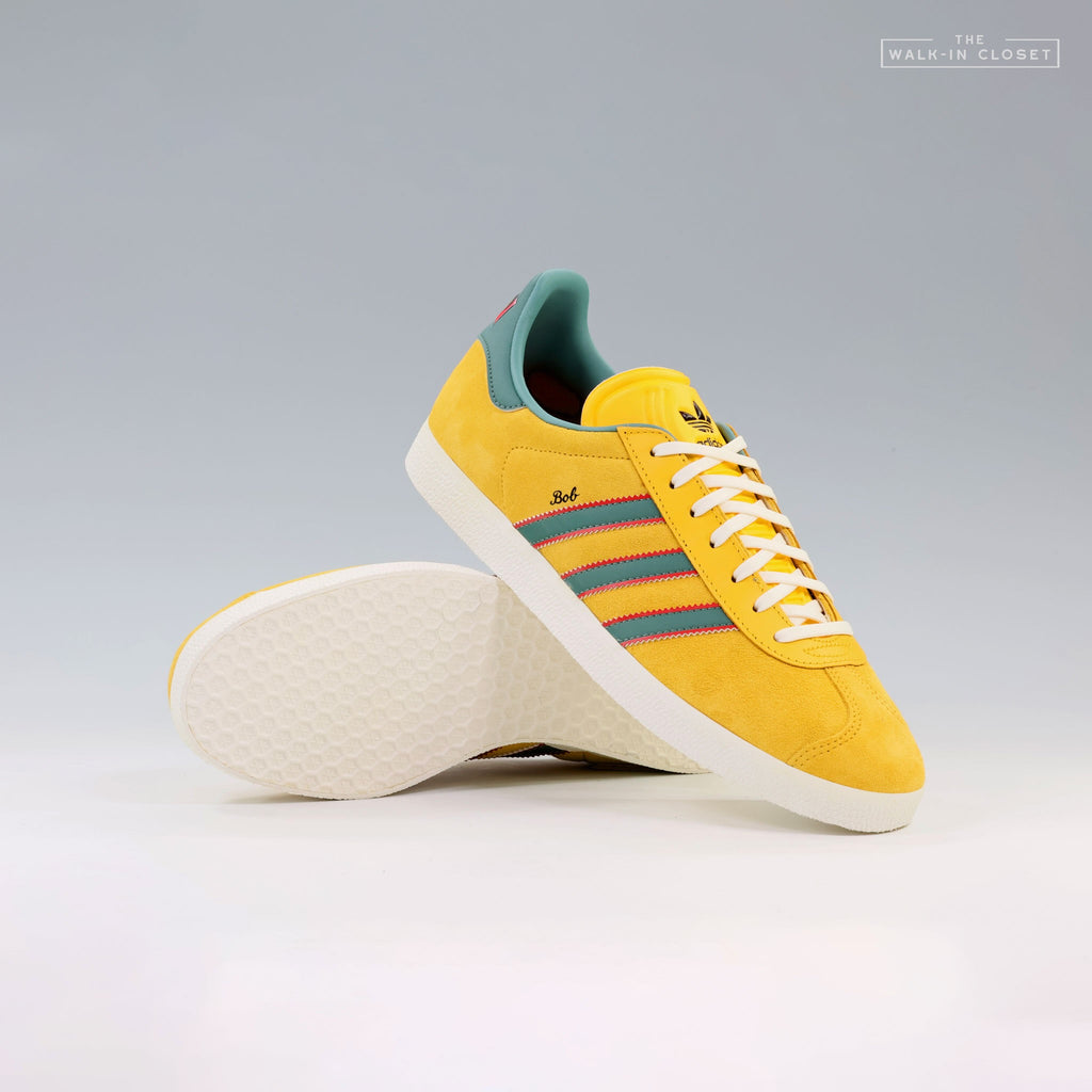 ADIDAS GAZELLE JAMAICA X BOB MARLEY MENS SNEAKERS - KJ3532