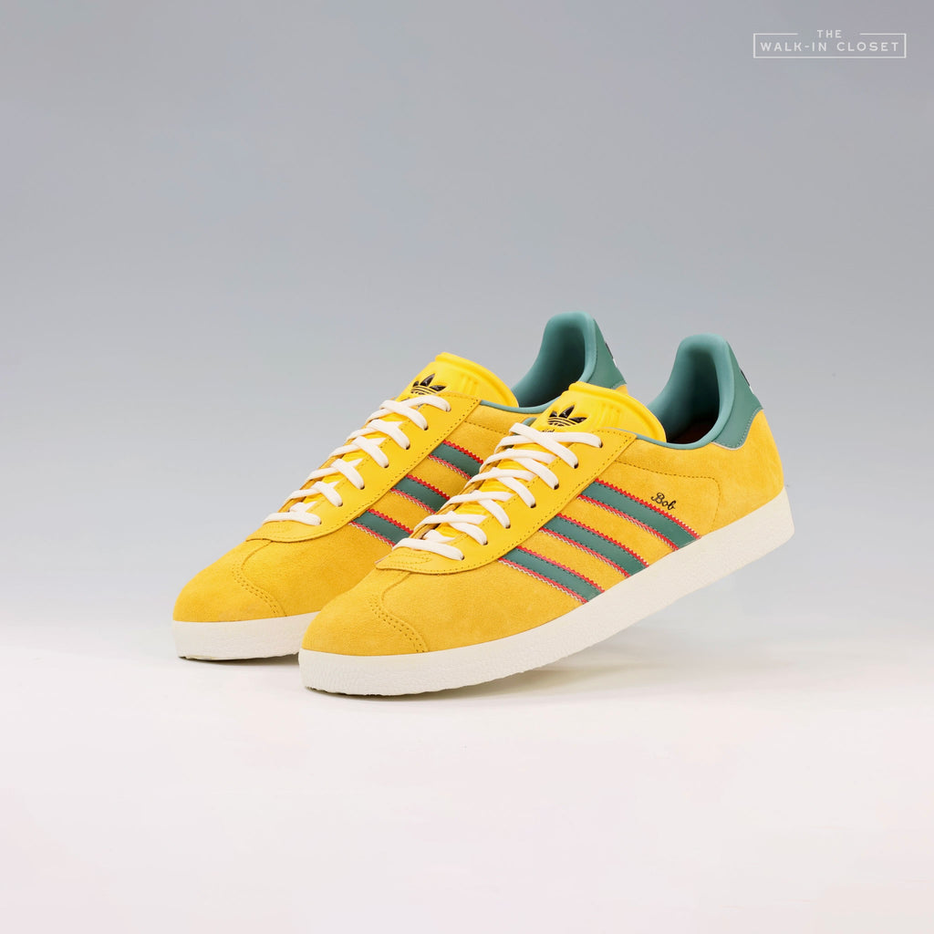 ADIDAS GAZELLE JAMAICA X BOB MARLEY MENS SNEAKERS - KJ3532