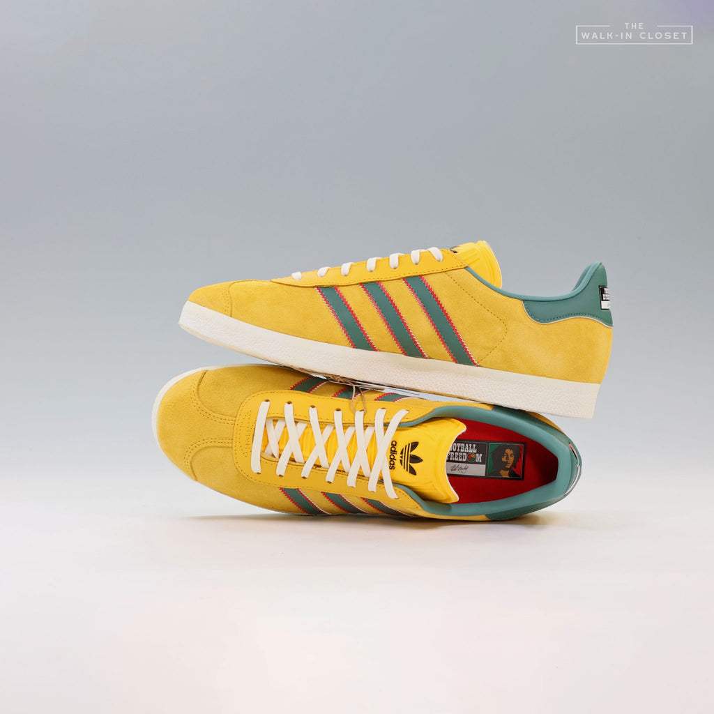 ADIDAS GAZELLE JAMAICA X BOB MARLEY MENS SNEAKERS - KJ3532