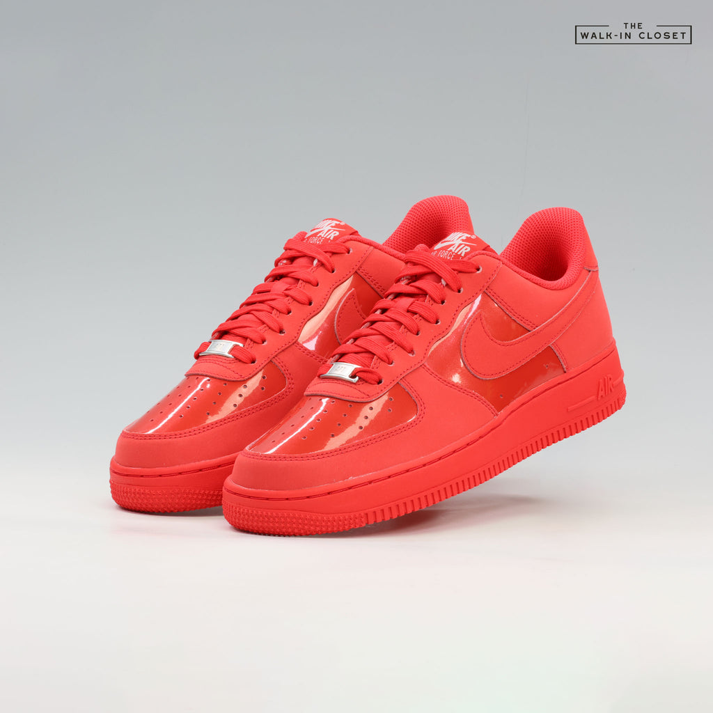 NIKE AIR FORCE 1 SE WOMENS SNEAKERS 'UNIVERSITY RED'  - IV5103-600