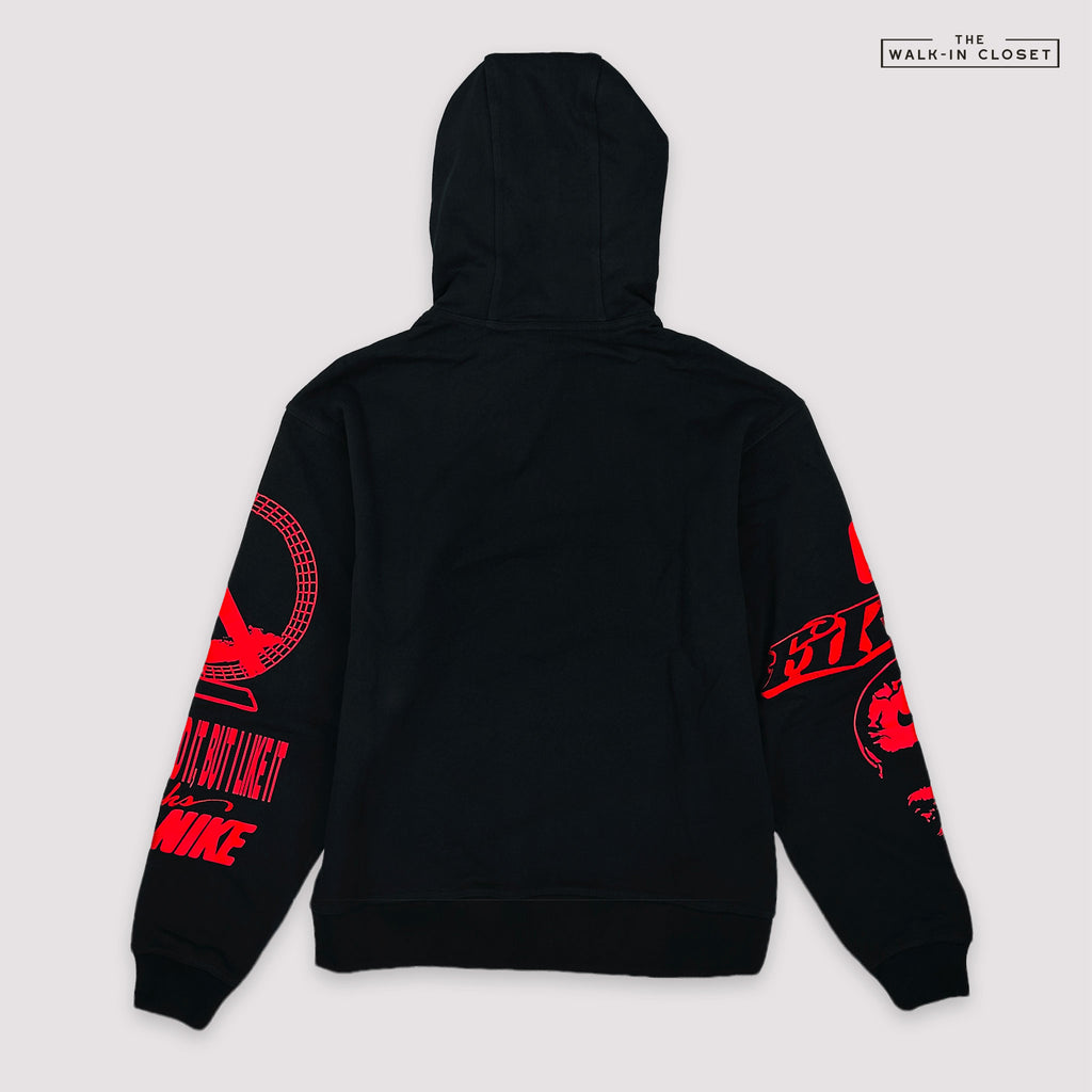 NIKE SPORTSWEAR MENS GRAPHIC FLEECE HOODIE - IO2254-010