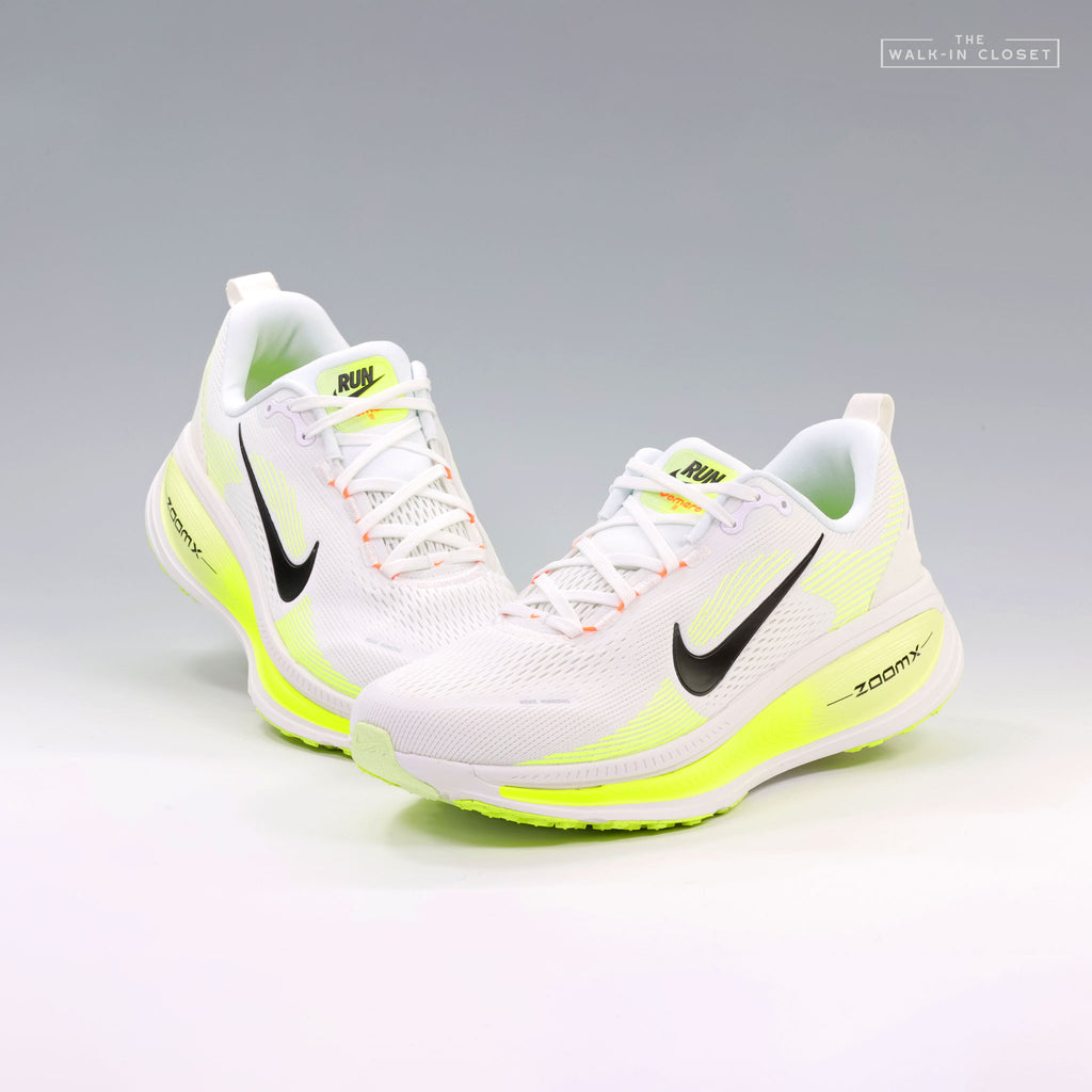 NIKE VOMERO 18 "WHITE / VOLT" MENS RUNNING SHOES - HM6803-120
