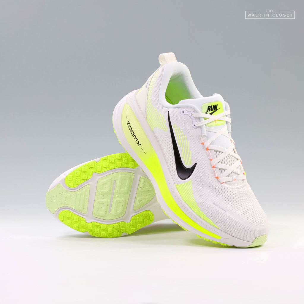 NIKE VOMERO 18 "WHITE / VOLT" MENS RUNNING SHOES - HM6803-120