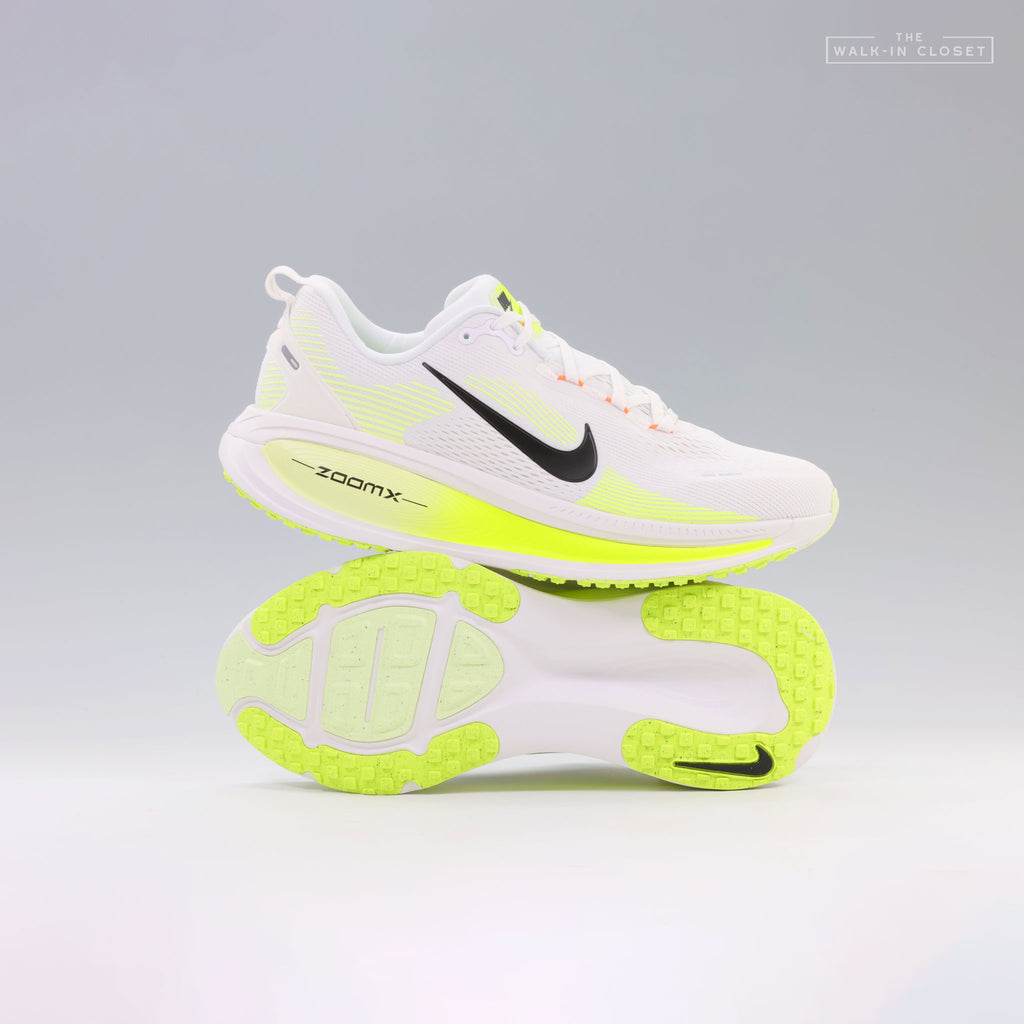 NIKE VOMERO 18 "WHITE / VOLT" MENS RUNNING SHOES - HM6803-120