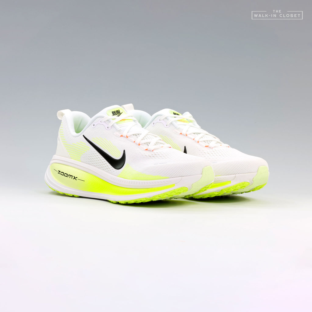 NIKE VOMERO 18 "WHITE / VOLT" MENS RUNNING SHOES - HM6803-120