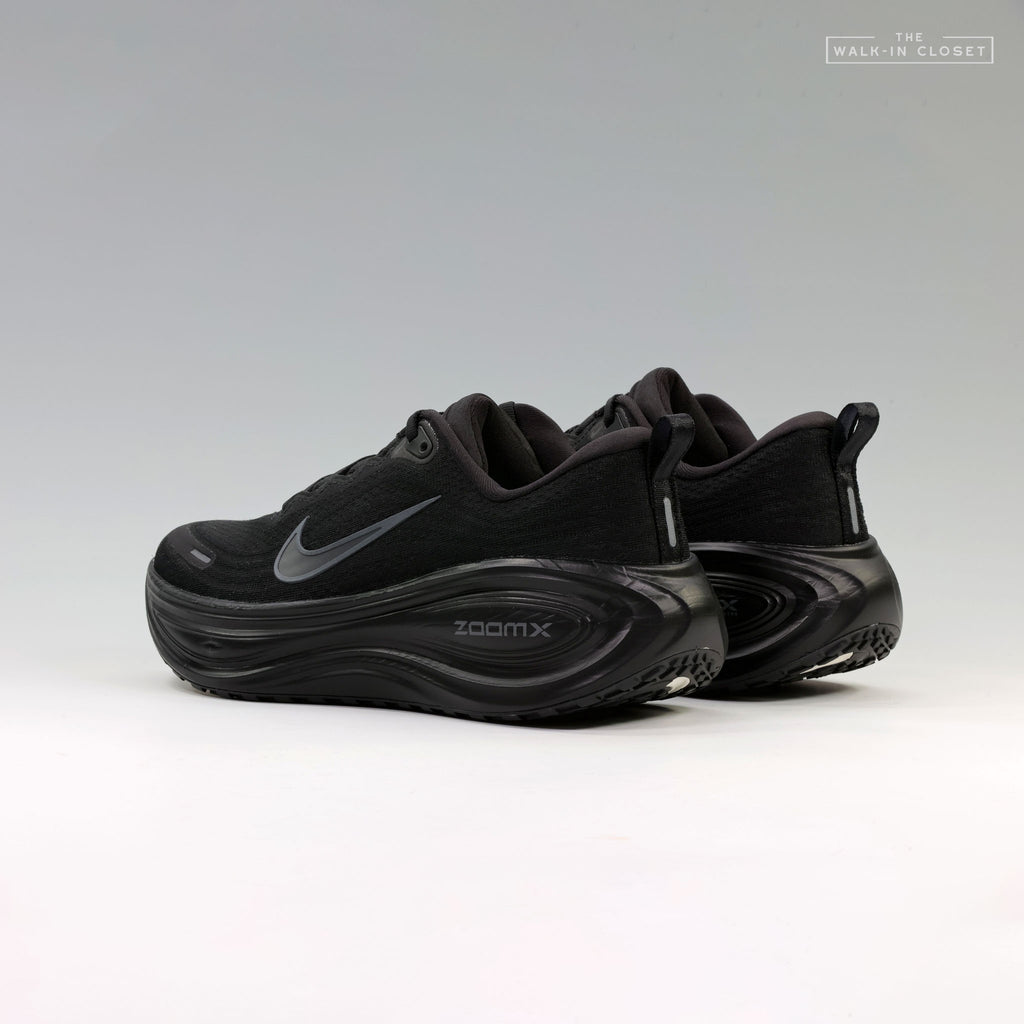 WOMENS NIKE VOMERO PLUS "BLACK / METALLIC DARK GREY" - HV8154-001