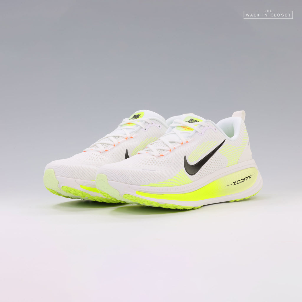 NIKE VOMERO 18 "WHITE / VOLT" MENS RUNNING SHOES - HM6803-120