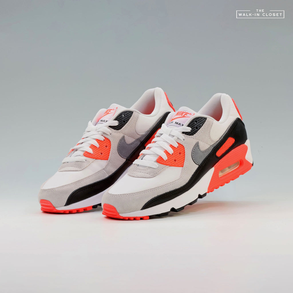 NIKE AIR MAX 90 'INFRARED' MENS SNEAKERS -IU1055-100