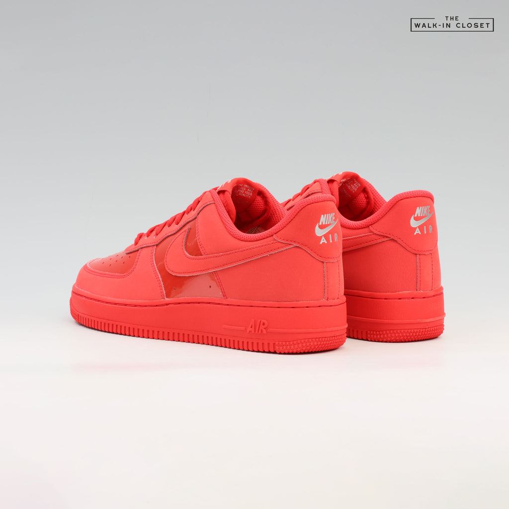 NIKE AIR FORCE 1 SE WOMENS SNEAKERS 'UNIVERSITY RED'  - IV5103-600
