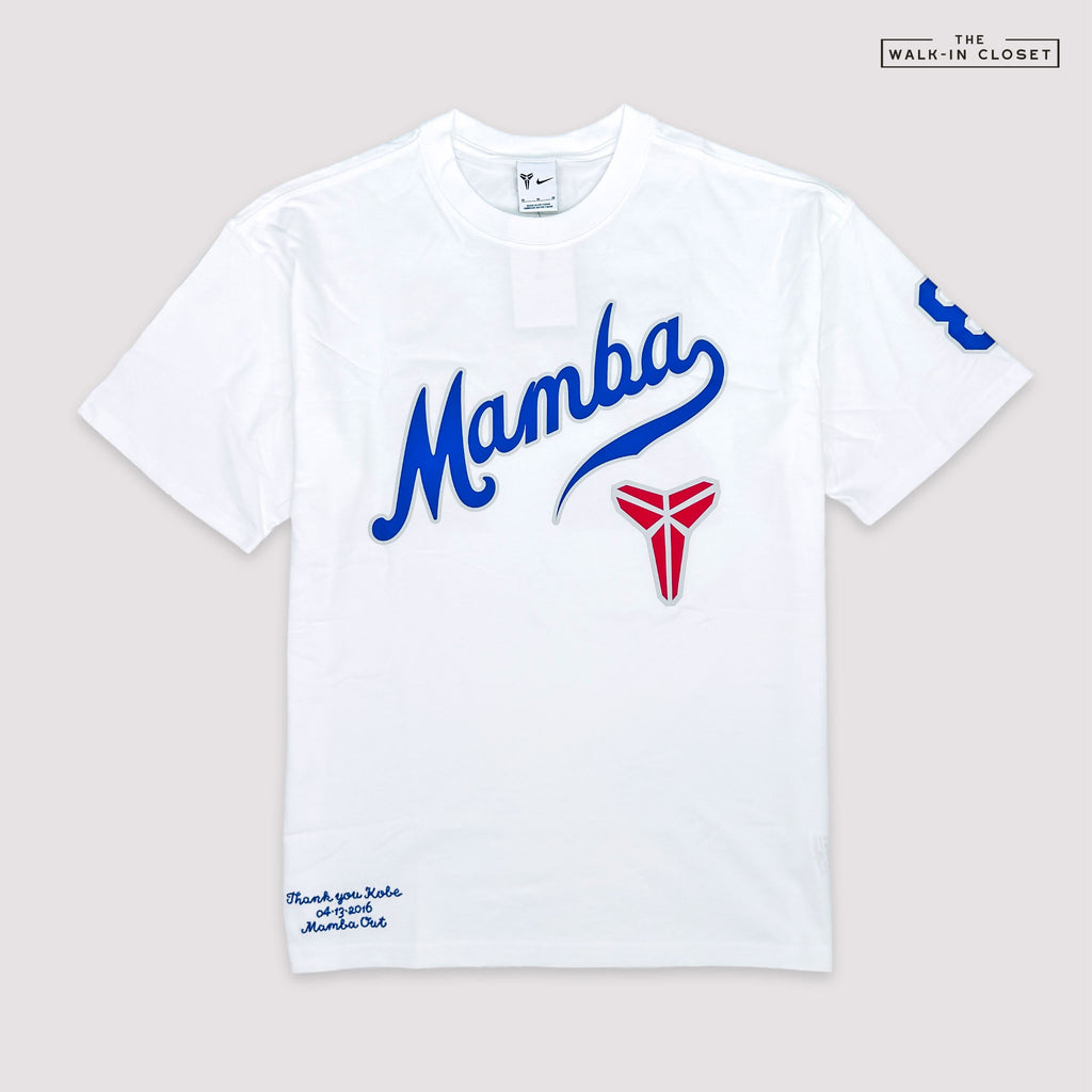NIKE DODGERS KOBE M90 'MAMBA WHITE'  MEN'S T-SHIRT -  IH2135-100