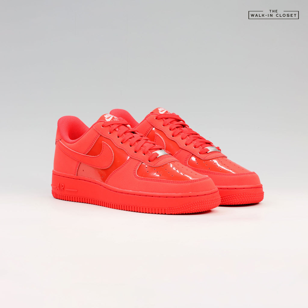 NIKE AIR FORCE 1 SE WOMENS SNEAKERS 'UNIVERSITY RED'  - IV5103-600