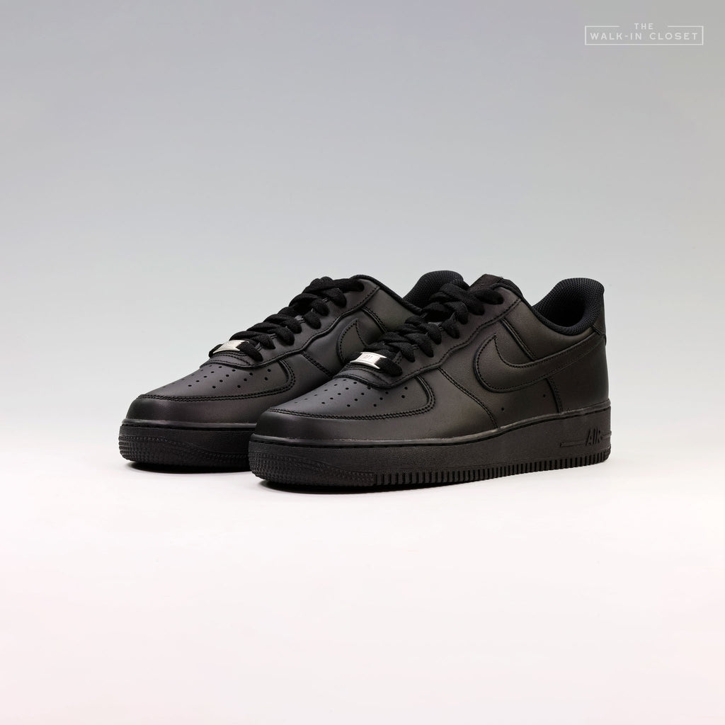NIKE AIR FORCE 1 '07 TRIPLE BLACK - CW2288-001