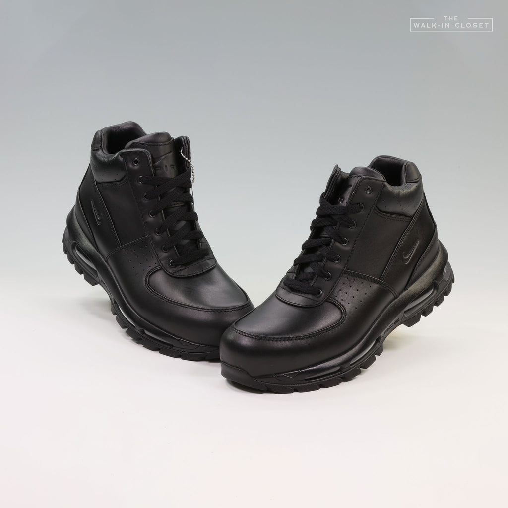 NIKE AIR MAX GOADOME "TRIPLE BLACK" MENS BOOTS - 865031-009
