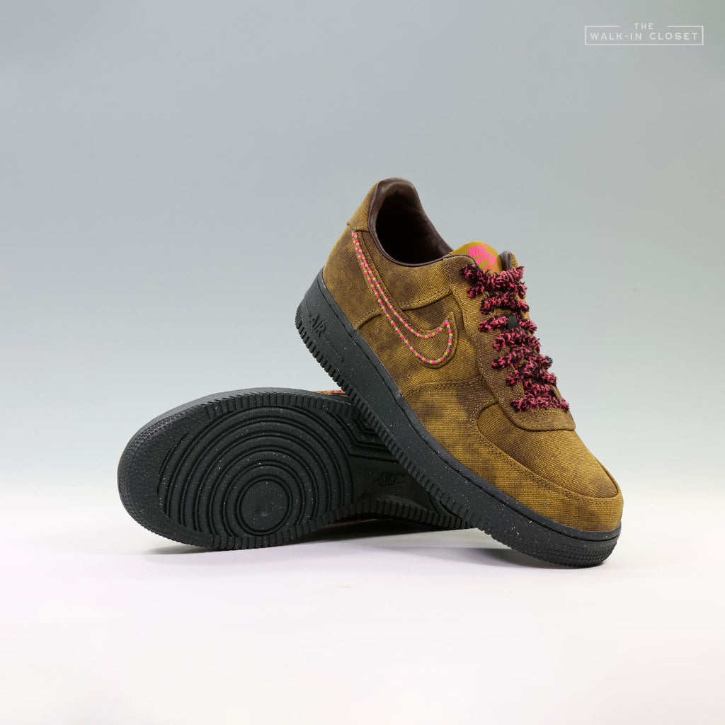 NIKE AIR FORCE 1 '07 QS "BOUCLÉ" MENS SNEAKERS - IO4474-300