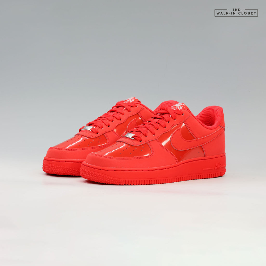 NIKE AIR FORCE 1 SE WOMENS SNEAKERS 'UNIVERSITY RED'  - IV5103-600