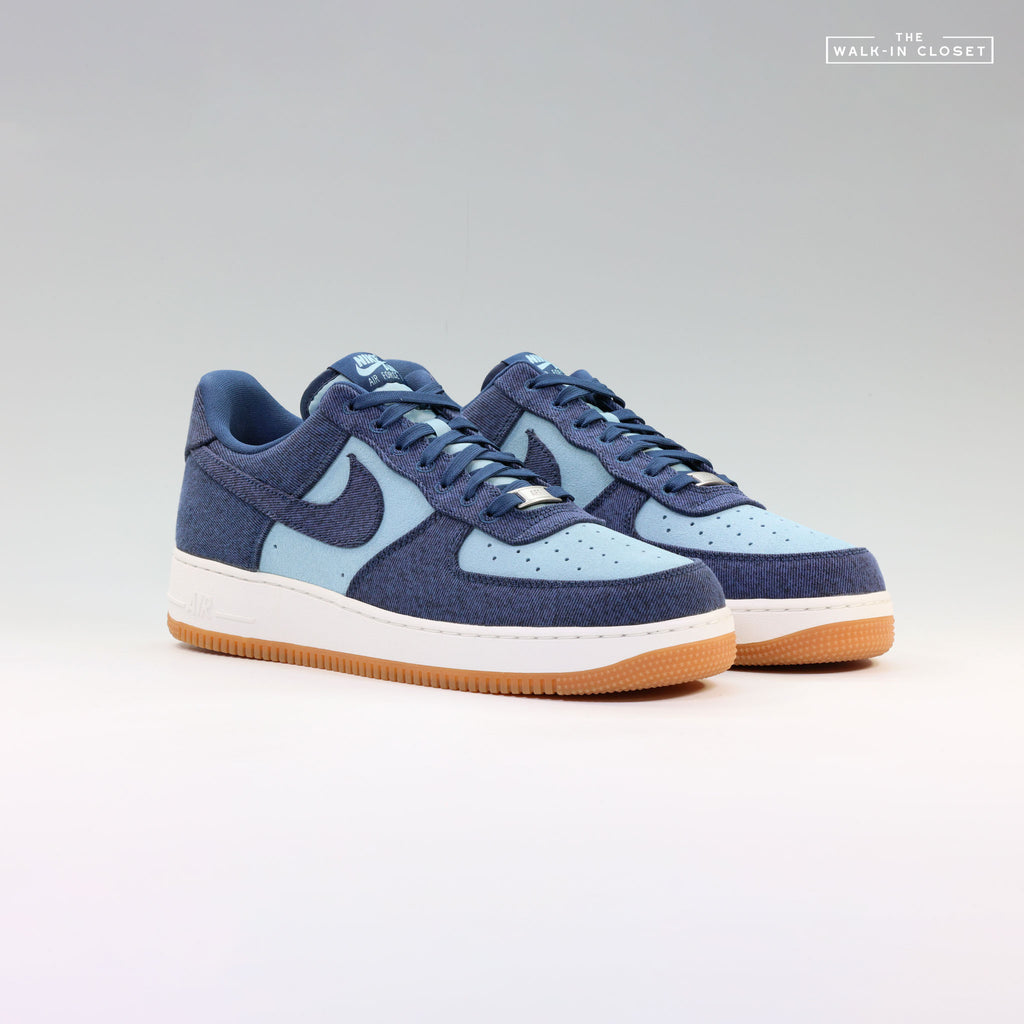 NIKE AIR FORCE 1 LOW LV8 'DENIM' MENS SNEAKERS - IR0951-400