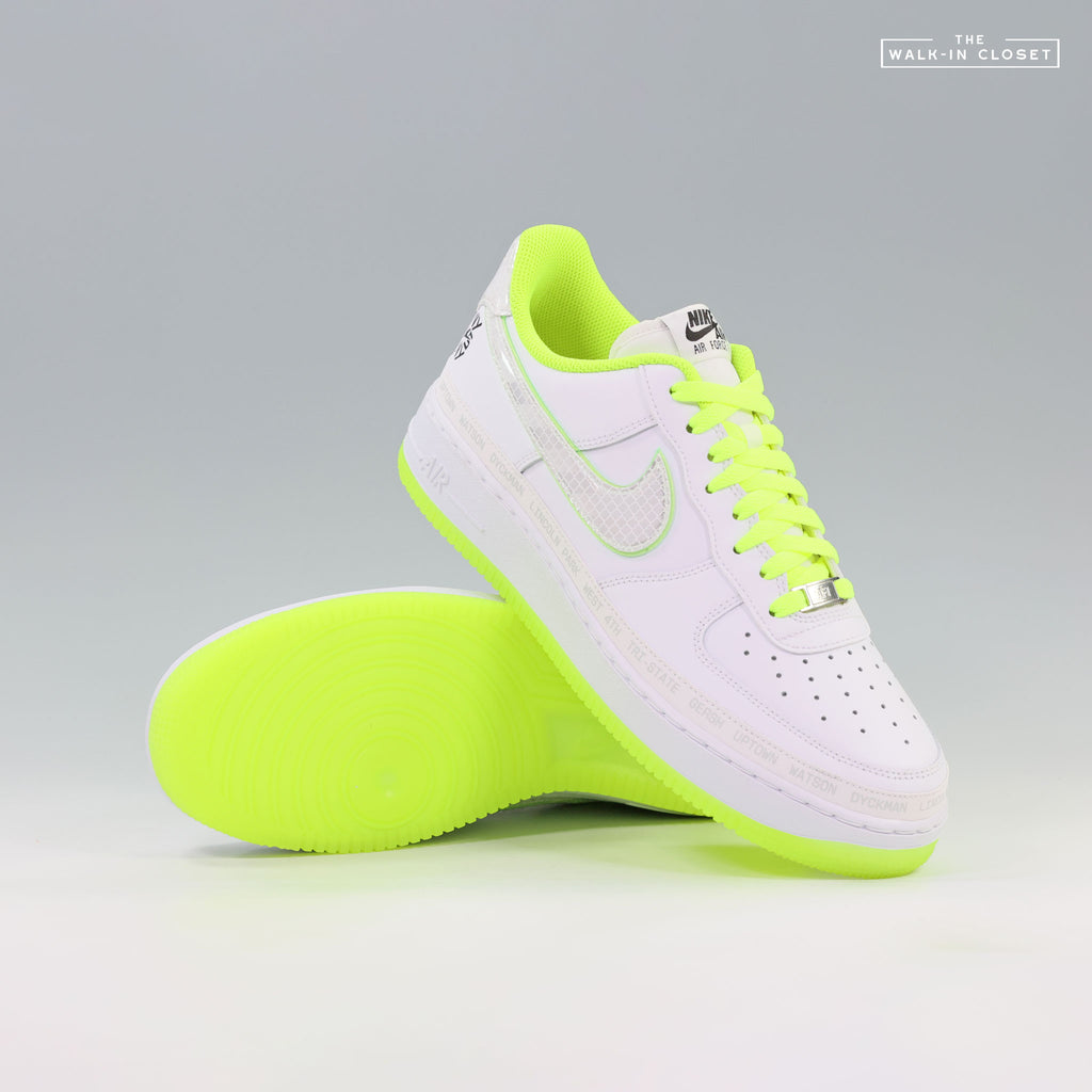NIKE AIR FORCE 1 LOW 'NY VS. NY' MENS SNEAKERS - IR1982-100