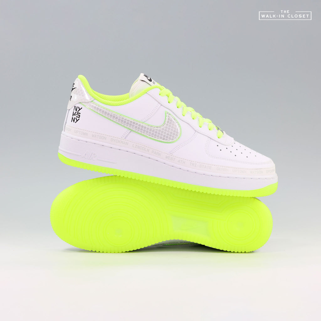NIKE AIR FORCE 1 LOW 'NY VS. NY' MENS SNEAKERS - IR1982-100
