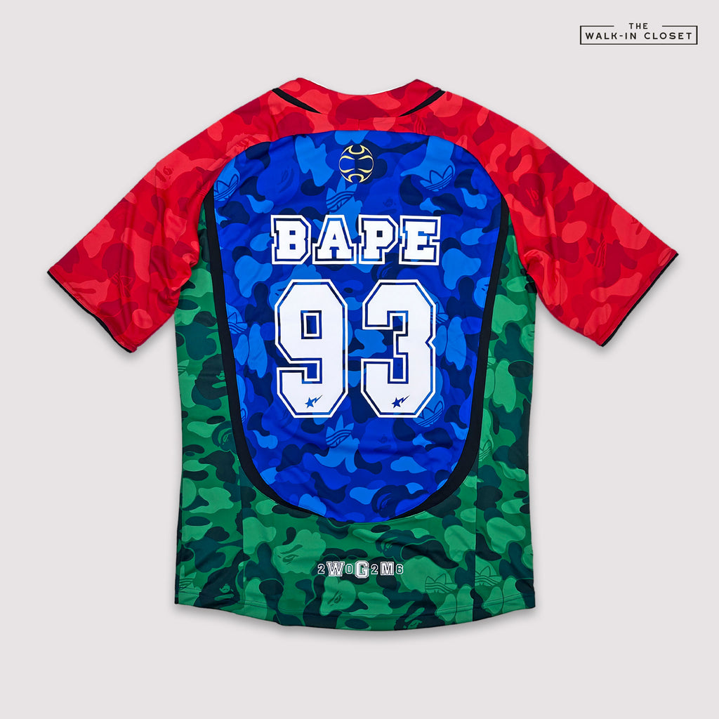 ADIDAS ORIGINALS X BAPE® TEAMGEIST TEE BAPE® HOME