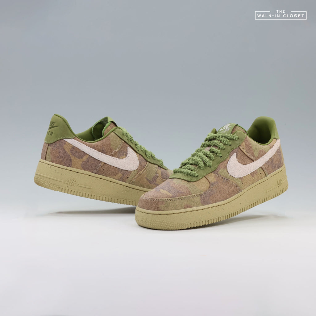 NIKE AIR FORCE 1 '07 'CAMO' MENS SNEAKERS - IO5011-300