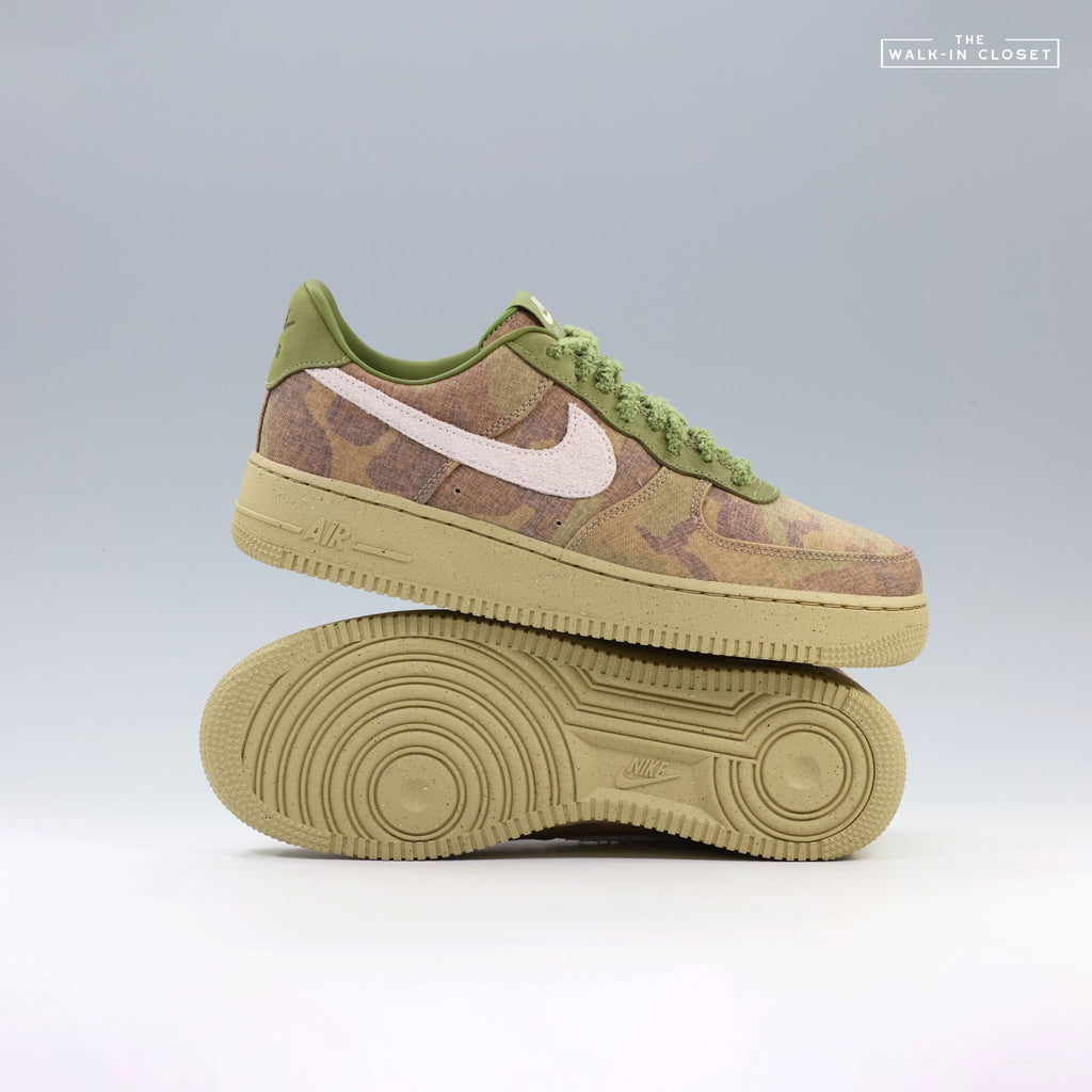 NIKE AIR FORCE 1 '07 'CAMO' MENS SNEAKERS - IO5011-300
